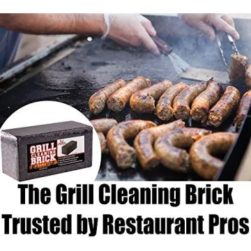 Heavy Duty Grill Cleaning Brick for Restaurants - 1 Pack