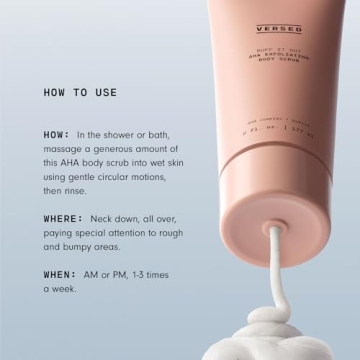 Versed Buff It Out AHA Body Scrub for Smooth Skin