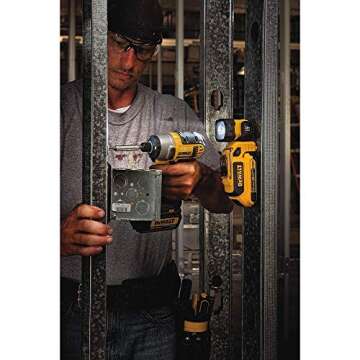 DEWALT 20V LED Work Light - Magnetic & Versatile