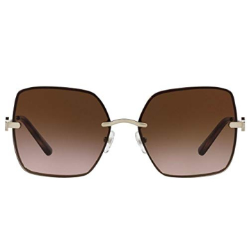 Tory Burch TY6080 Women's Sunglasses Gold/Dark Brown Gradient