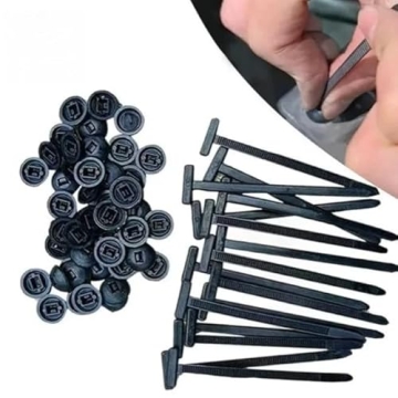50 Pack Heavy Duty Self-Locking Zip Ties for All Purposes