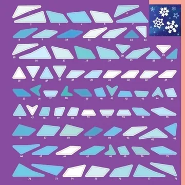 Paint by Sticker Kids Christmas with Glitter for Creative Fun