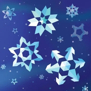 Paint by Sticker Kids Christmas with Glitter for Creative Fun