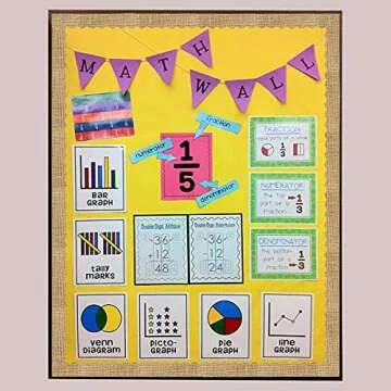 64 Feet Burlap Style Scalloped Bulletin Board Border for Classroom Decoration