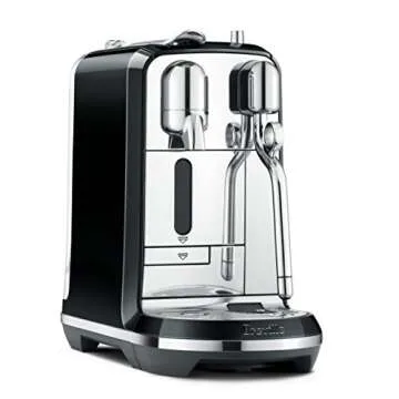 Breville Nespresso Creatista Single Serve Espresso Machine with Milk Auto Steam Wand, 1.5 liters, Black