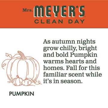 Mrs. Meyer's Pumpkin Soy Candle for Cozy Ambiance