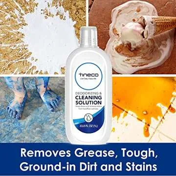 Tineco Floor ONE S3 Breeze Cordless Hardwood Floors Cleaner & 33.8 OZ Floor Cleaning Solution & Replacement 2 HEPA Assembly & 2 Brush Roller Set