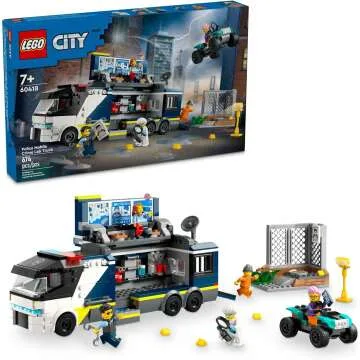 LEGO City Police Mobile Crime Lab Truck Toy for Kids