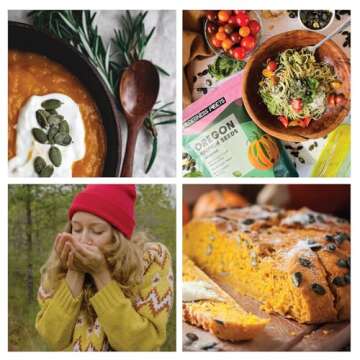 Wilderness Poets Oregon Pumpkin Seeds - Organic, Heirloom, Raw - No Shells, No Salt, Bulk Size (32 Ounce - 2 Pound)