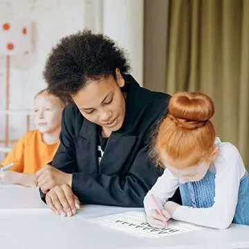 Dry Erase Board Lined and Blank Double Sided Whiteboard (5 Pack)