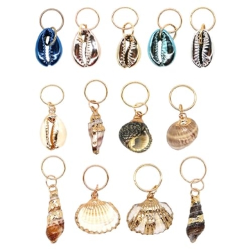 Stylish EXCEART Dreadlock Accessories Set - 13 Pieces