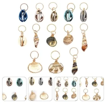 Stylish EXCEART Dreadlock Accessories Set - 13 Pieces