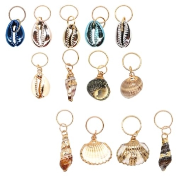 Stylish EXCEART Dreadlock Accessories Set - 13 Pieces