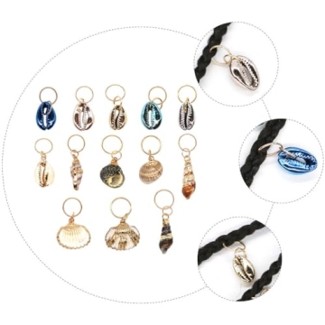 Stylish EXCEART Dreadlock Accessories Set - 13 Pieces