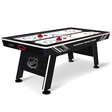 NHL 60" Air Hockey Table - Fast-paced Action with Electronic Scoring