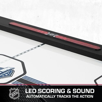 NHL 60" Air Hockey Table with Electronic Scoring System