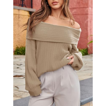 Saodimallsu Cozy Batwing Sleeve Oversized Sweater