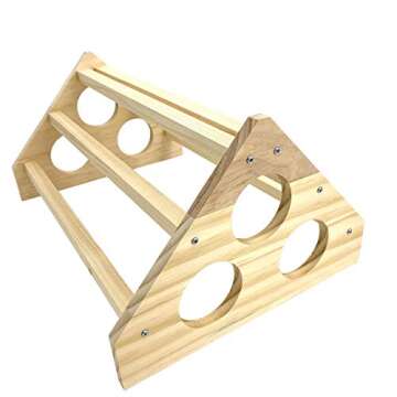 Chicken Perch,Baby Chicken Supplies,Chicken Toys for Chicken Cage, Chicken Roosting Bar, Chicken Gym Wood,Perca de Pollos