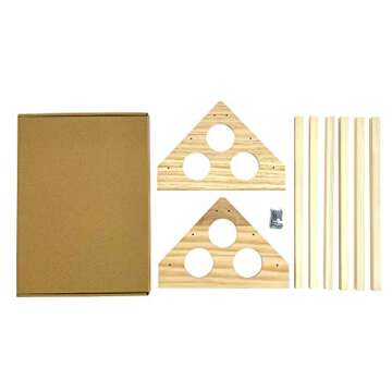 Chicken Perch,Baby Chicken Supplies,Chicken Toys for Chicken Cage, Chicken Roosting Bar, Chicken Gym Wood,Perca de Pollos