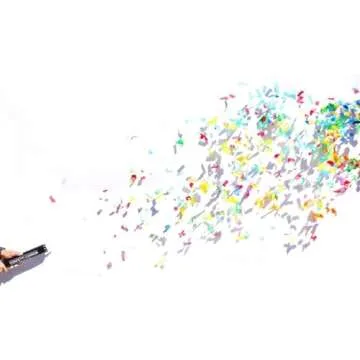 12 Inch Biodegradable Confetti Cannons | Perfect for Celebrations