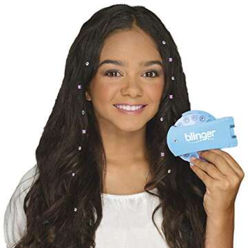 Blinger Official 12 Piece Ultimate Shapes Refill Set - Over Twelve Different Fun Shapes Including Flowers, Bows, Seashells, Lips, Butterflies, Shamrocks and More