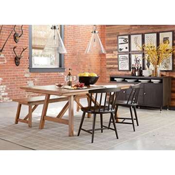 Ethan Allen Black and White Graphic XIII Framed Artwork