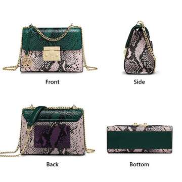 Stylish LAORENTOU Cowhide Shoulder Bag for Women