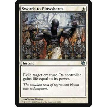 Magic The Gathering Swords to Plowshares Card