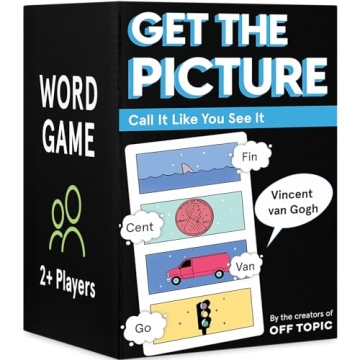 Get The Picture Card Game for Fun Word Puzzles