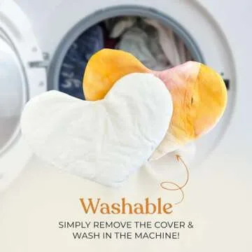 Heart Weighted Eye Mask for Sleeping - Eye Pillow, Weighted Sleep Mask, Weighted Eye Mask for Migraines, Lavender Eye Pillow Weighted, Lavender Eye Mask, Meditation Eye Pillows for Yoga & Relaxation