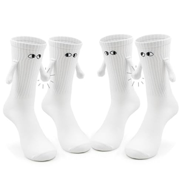 Funny Socks for Couples & Friends - Unique Novelty Gift