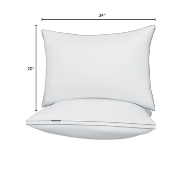 Viewstar King Size Pillows Set of 2 for Ultimate Comfort