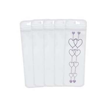 100 Clear Resealable Bags for Small Business Packaging