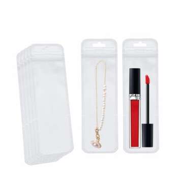 100 Clear Resealable Bags for Small Business Packaging