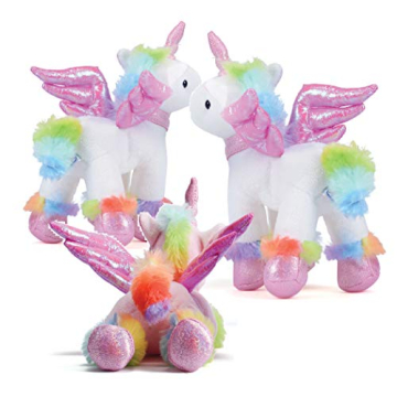 PREXTEX Unicorn Stuffed Animals Set - Plush Toys for Kids