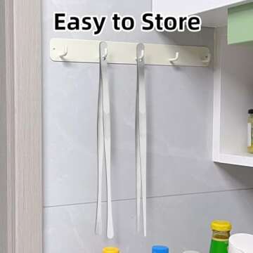 ChefBee 12" Stainless Steel Kitchen Tongs - 2PCS Set