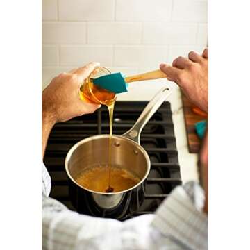 Le Creuset Craft Series Utensil Set with Crock, 5-Piece, Marine