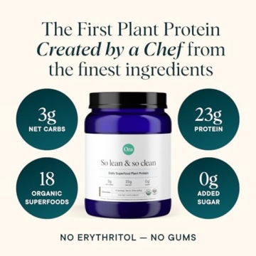 Ora Organic Vegan Protein Powder - 23g Plant Protein for All