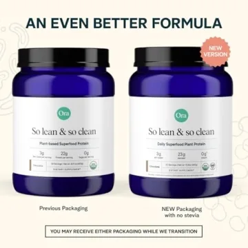 Ora Organic Vegan Protein Powder - 23g Plant Protein for All