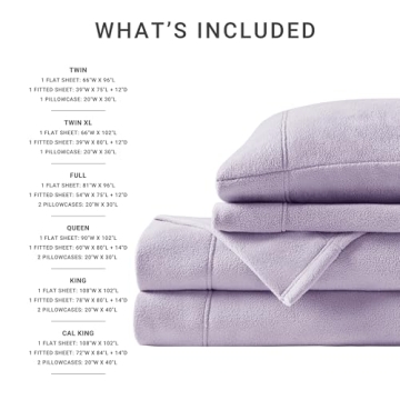 Micro Fleece Bed Sheet Set for Cozy Winter Nights