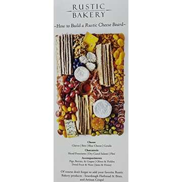 Rustic_Bakery Crackers Organic Snack Gourmet Food Flatbread Twice Baked Olive Oil & Sel Gris, Rosemary & Olive Oil, Sweet Onion & Creme Fraiche, And Everything Spice | 4 Pk - 6 oz