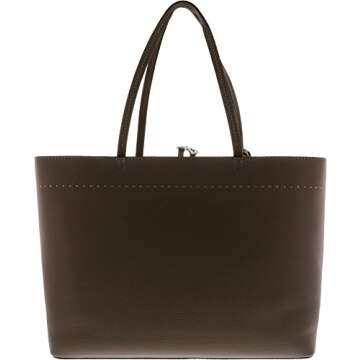 Tory Burch McGraw Leather Tote Handbag for Women