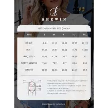 SHEWIN Womens Shirts Summer Ruffle Sleeve Crewneck Cute Ladies Tops and Blouses Rose XL