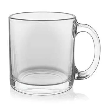 Libbey Robusta Glass Mugs Set of 4 for Elegant Dining