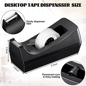 Lanties 10 Pack Desktop Tape Dispenser for Home Office School