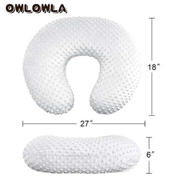 Owlowla Nursing Pillow Covers Set for Comfort & Style