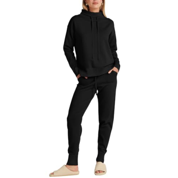 ANRABESS Cozy Two Piece Sweater Set for Women