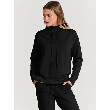 ANRABESS Cozy Two Piece Sweater Set for Women