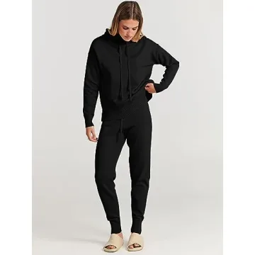 ANRABESS Cozy Two Piece Sweater Set for Women