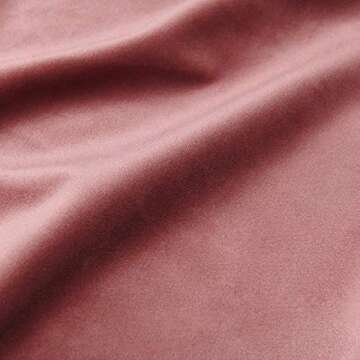 DUHOME Velvet Bar Stools Set of 2, Gold Bar Stool Kitchen Stool, Modern Counter Height Bar Stools Breakfast Dining Chairs Counter Stool 28 Inches Pink